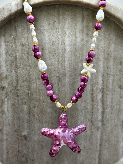 Ibiza Purple Necklace