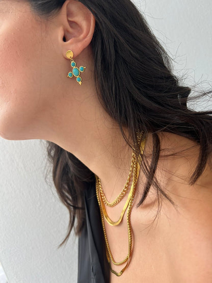 Cross Veraman Earrings