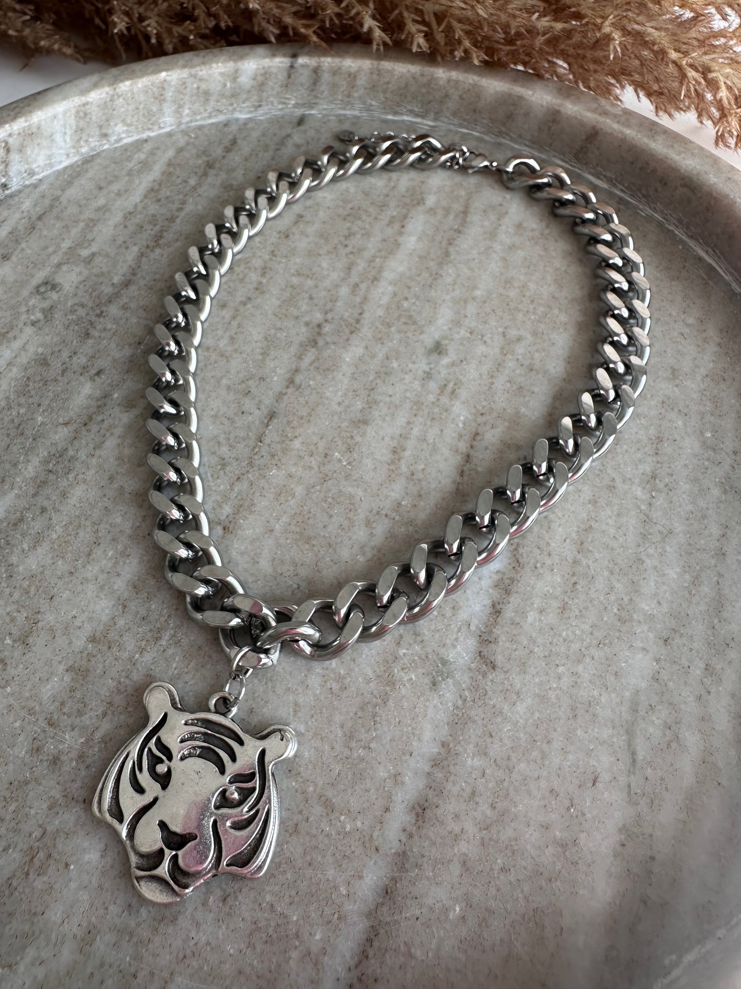 Wild Silver Necklace