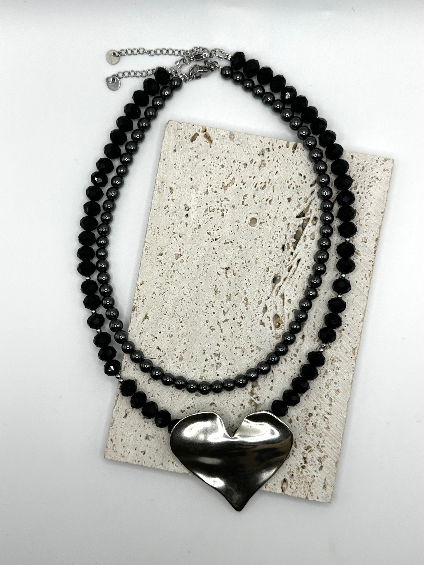 Noir Heart Necklace