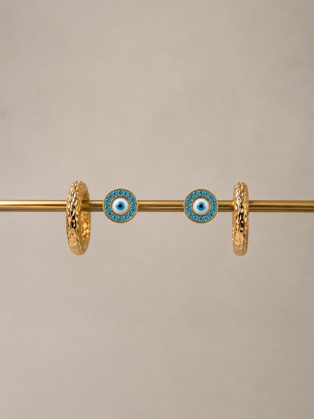 Blue Eye Set Earrings