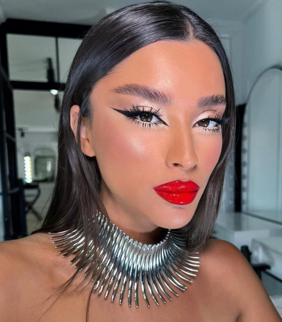 Kali Silver Necklace