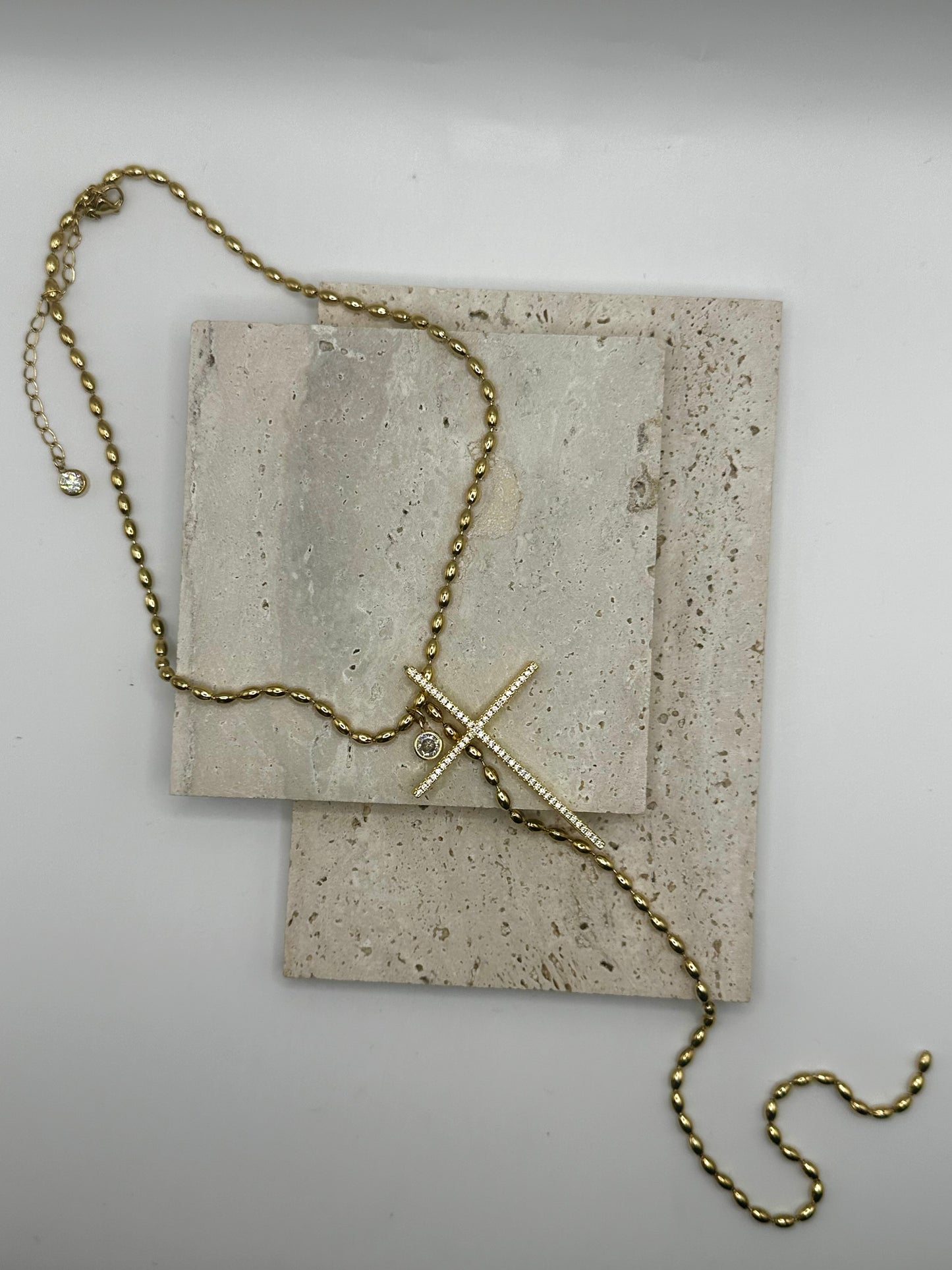 Croce Dorata Necklace