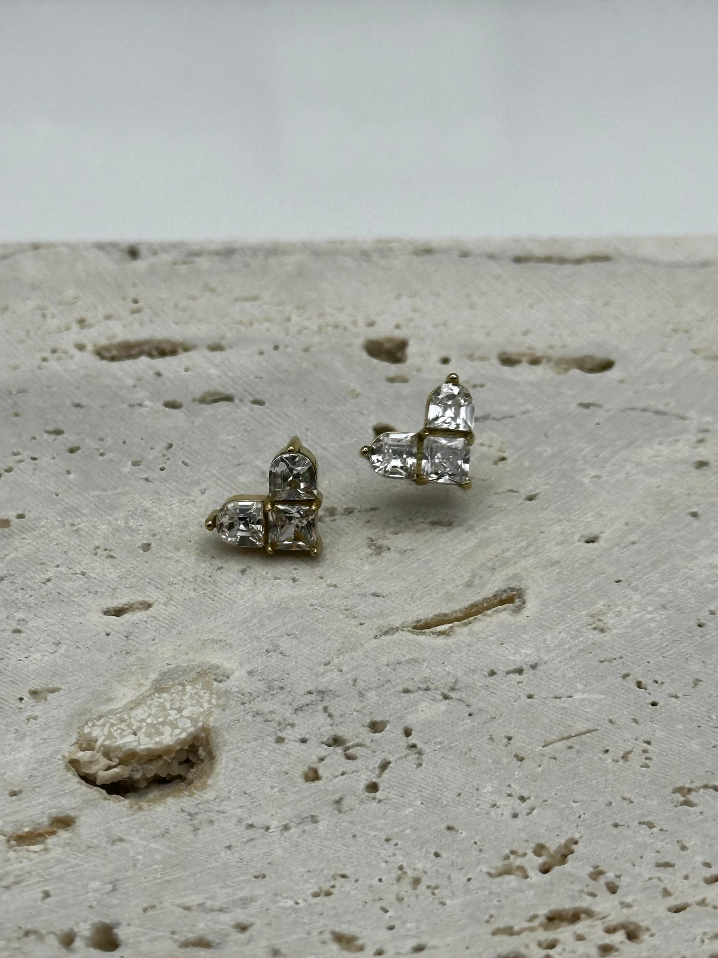 Sparkle Heart Earrings