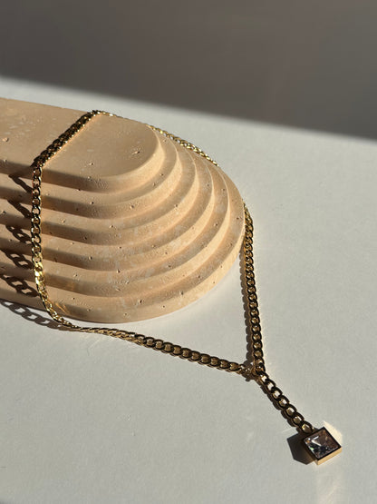 Sparkle Tie Necklace