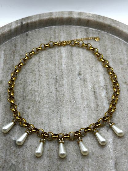 Pearl Drop Necklace