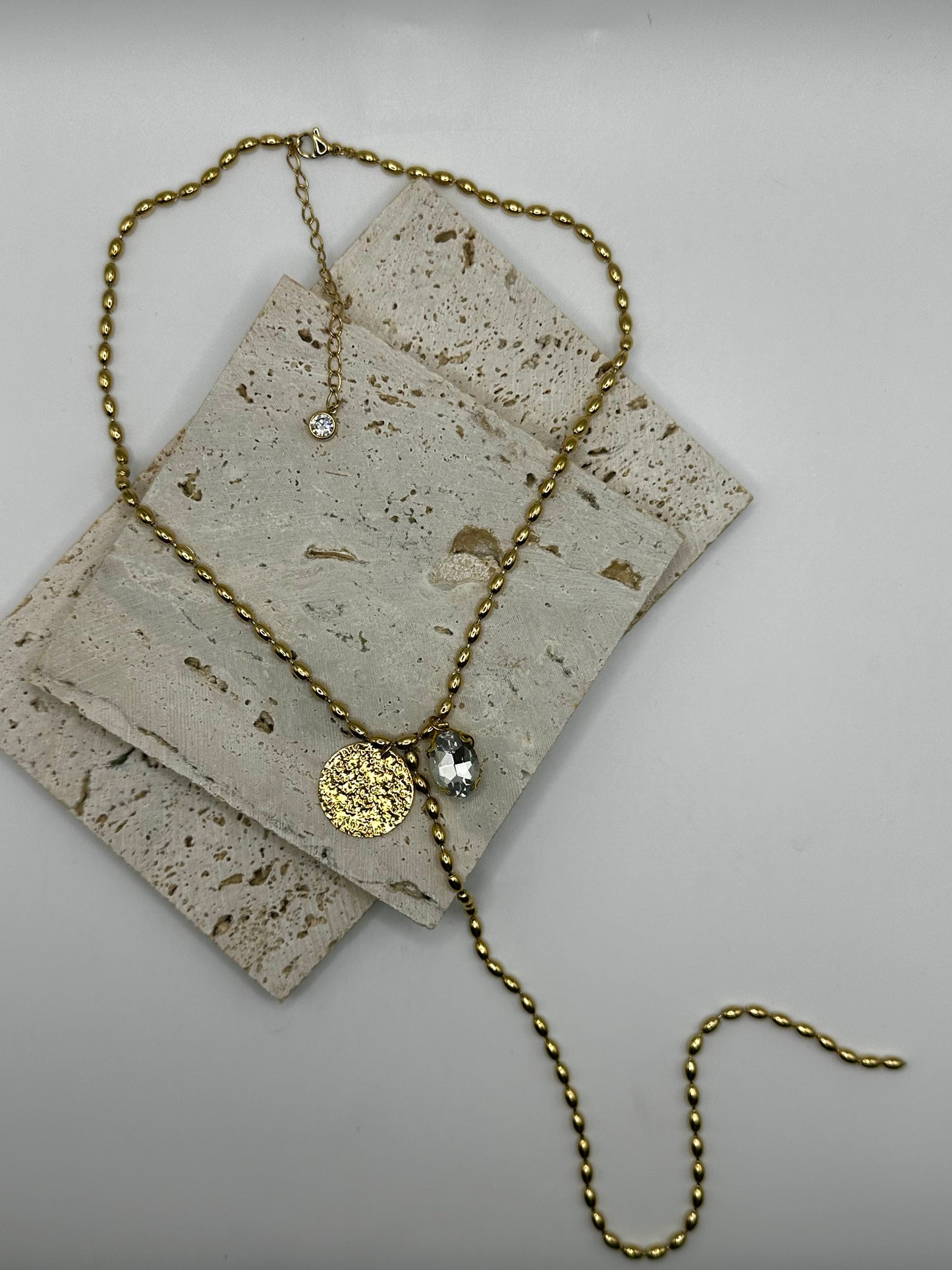 Luminosa Tie Necklace