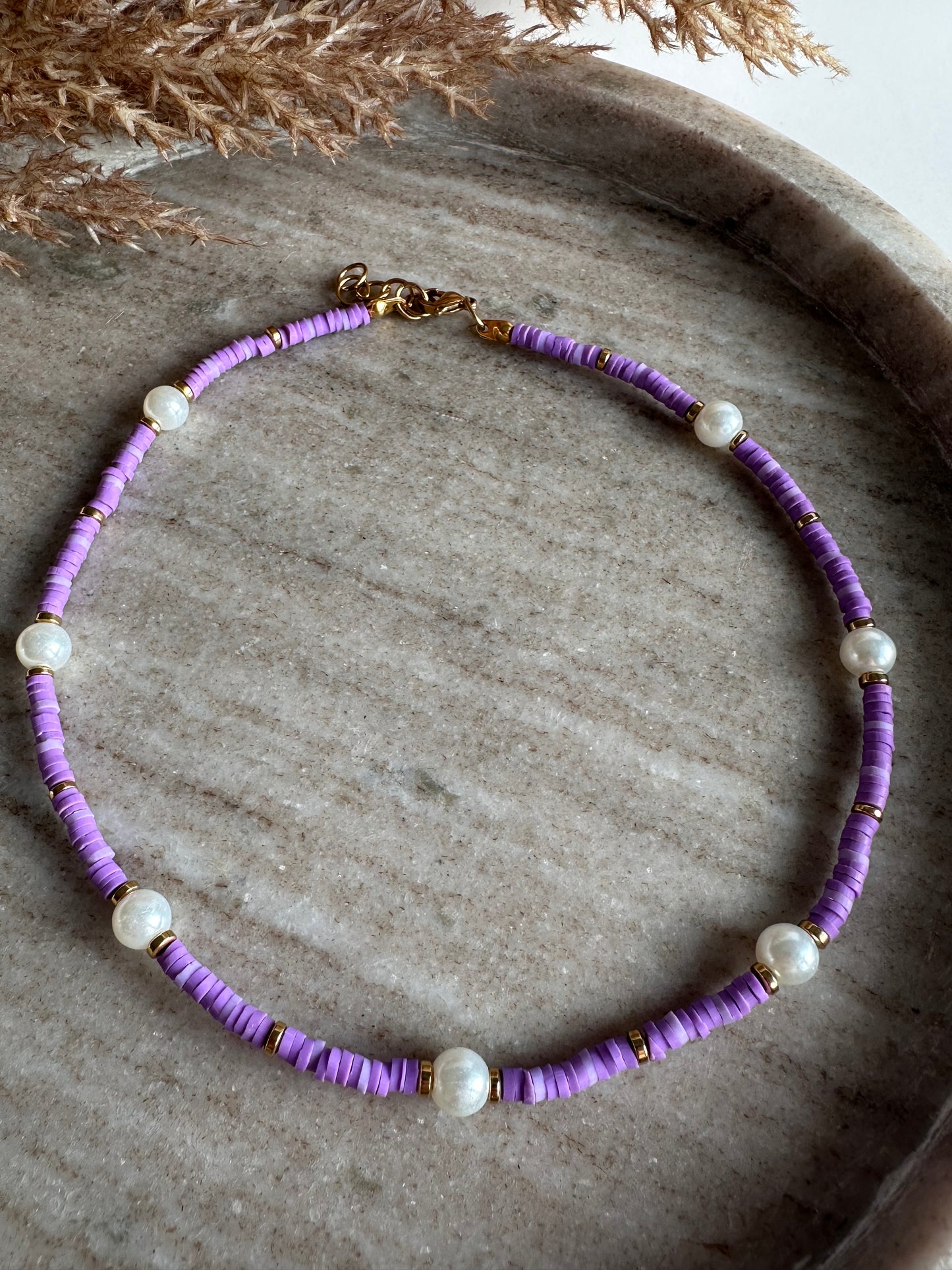 Savanna Purple Handmade Necklace