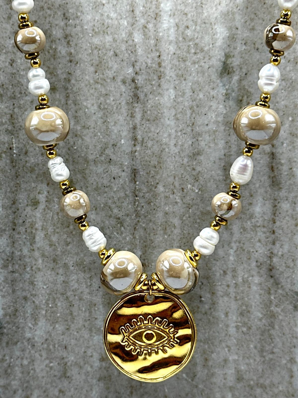 Sand Eye Necklace