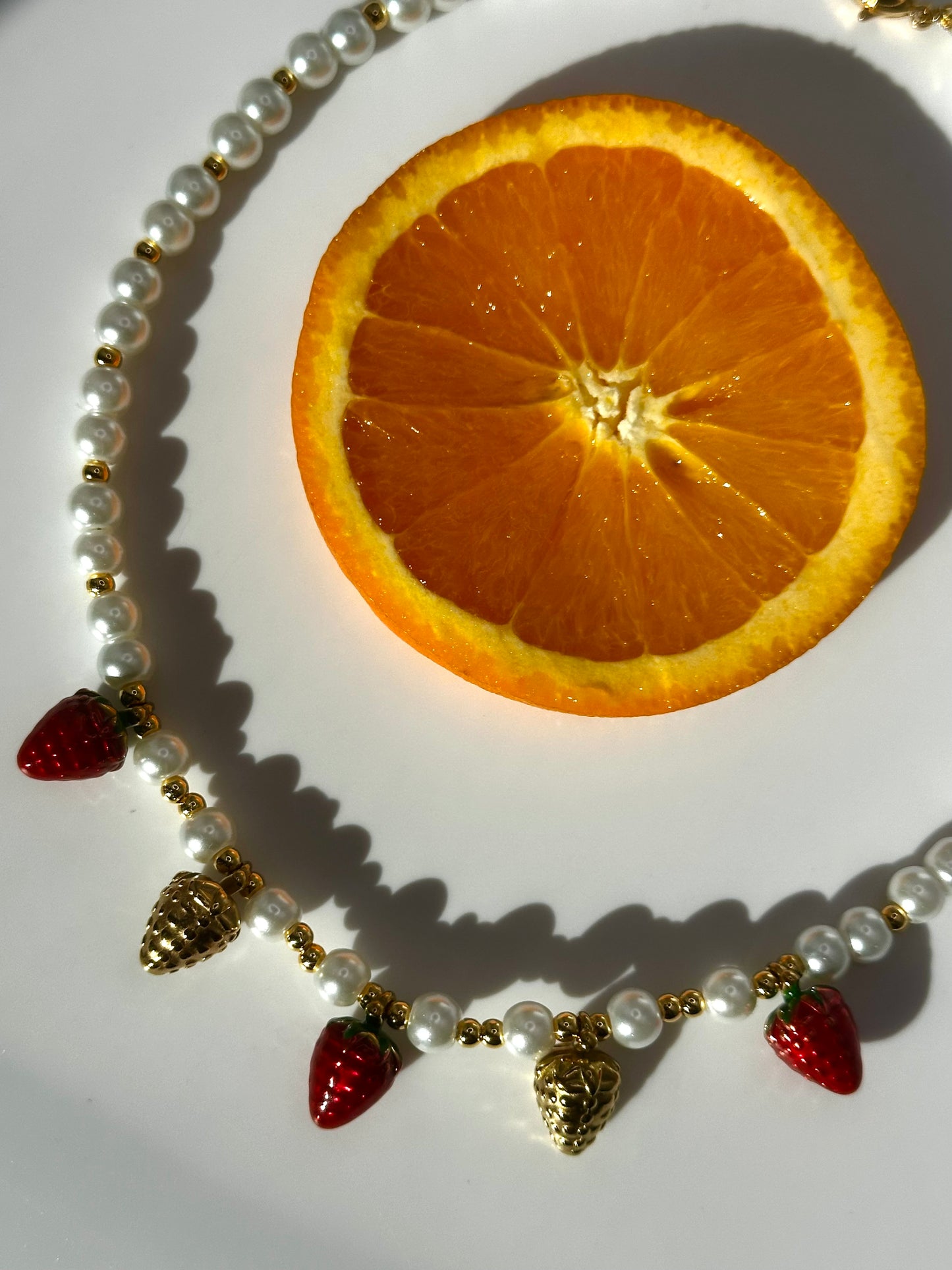 Strawberry Necklace
