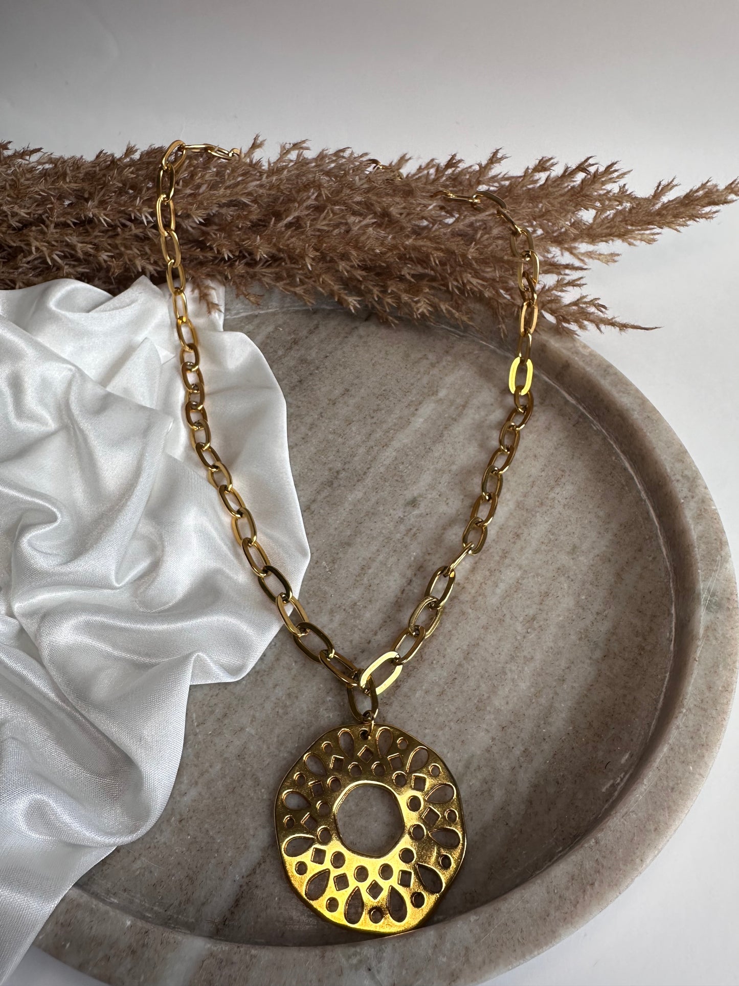 Golden Hall Necklace