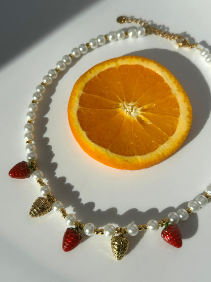Strawberry Necklace