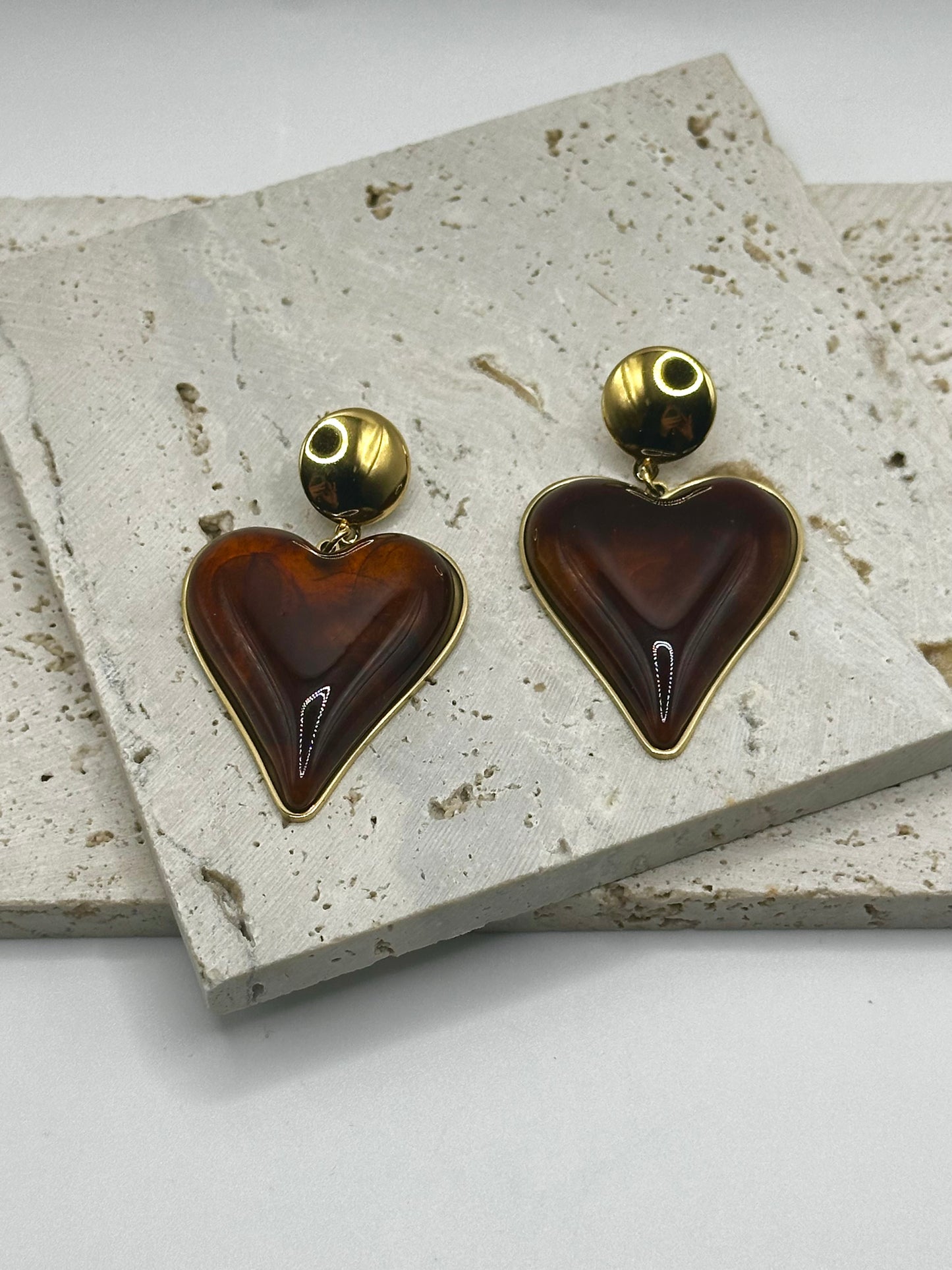 Amor Marron Earrings