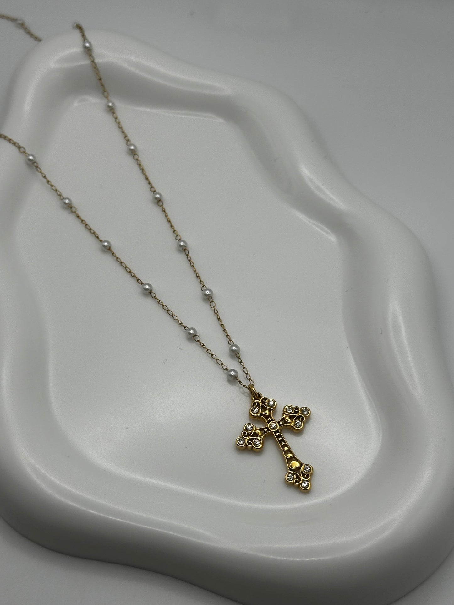 Lumiere Cross Necklace