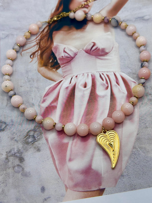 Pink Bubble Necklace