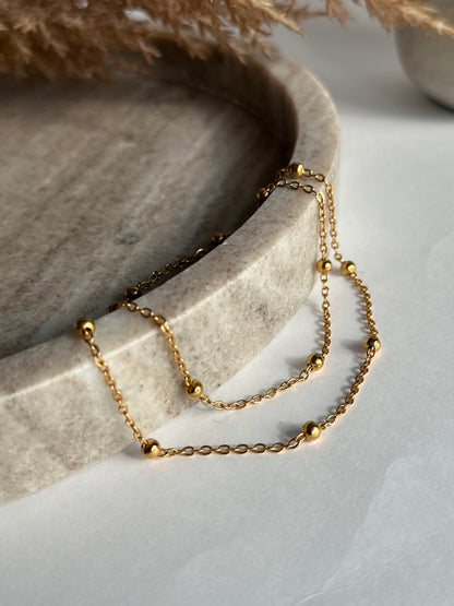 Goldes Anklet