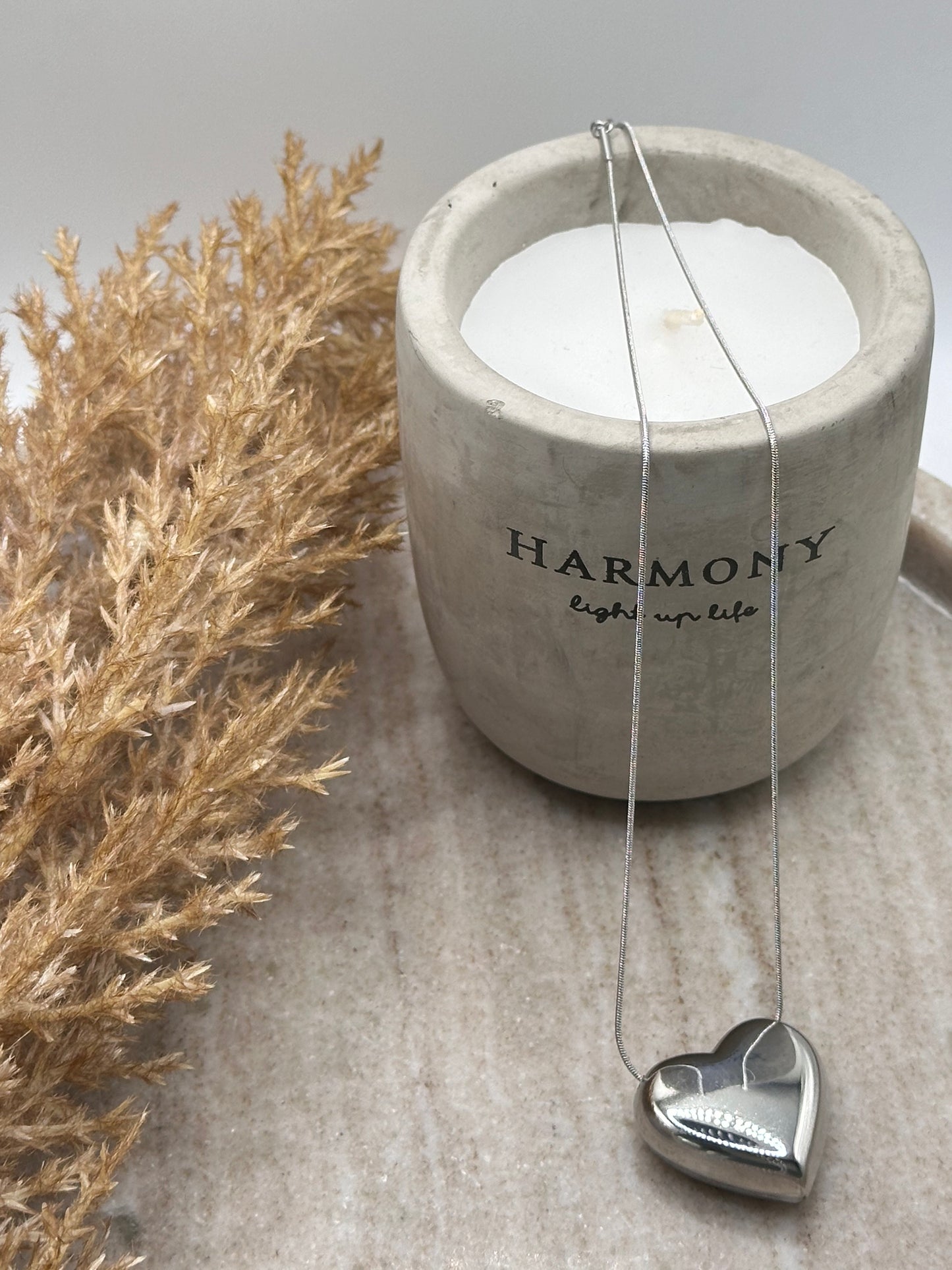 Big Francese Silver Necklace