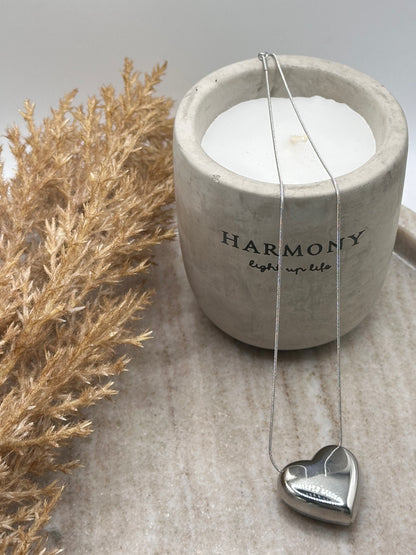 Big Francese Silver Necklace