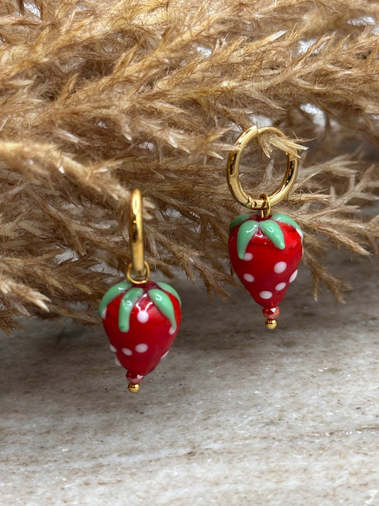 Strawberry Earrings