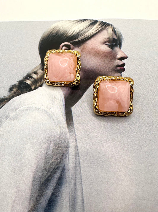 Leila Pink Earrings