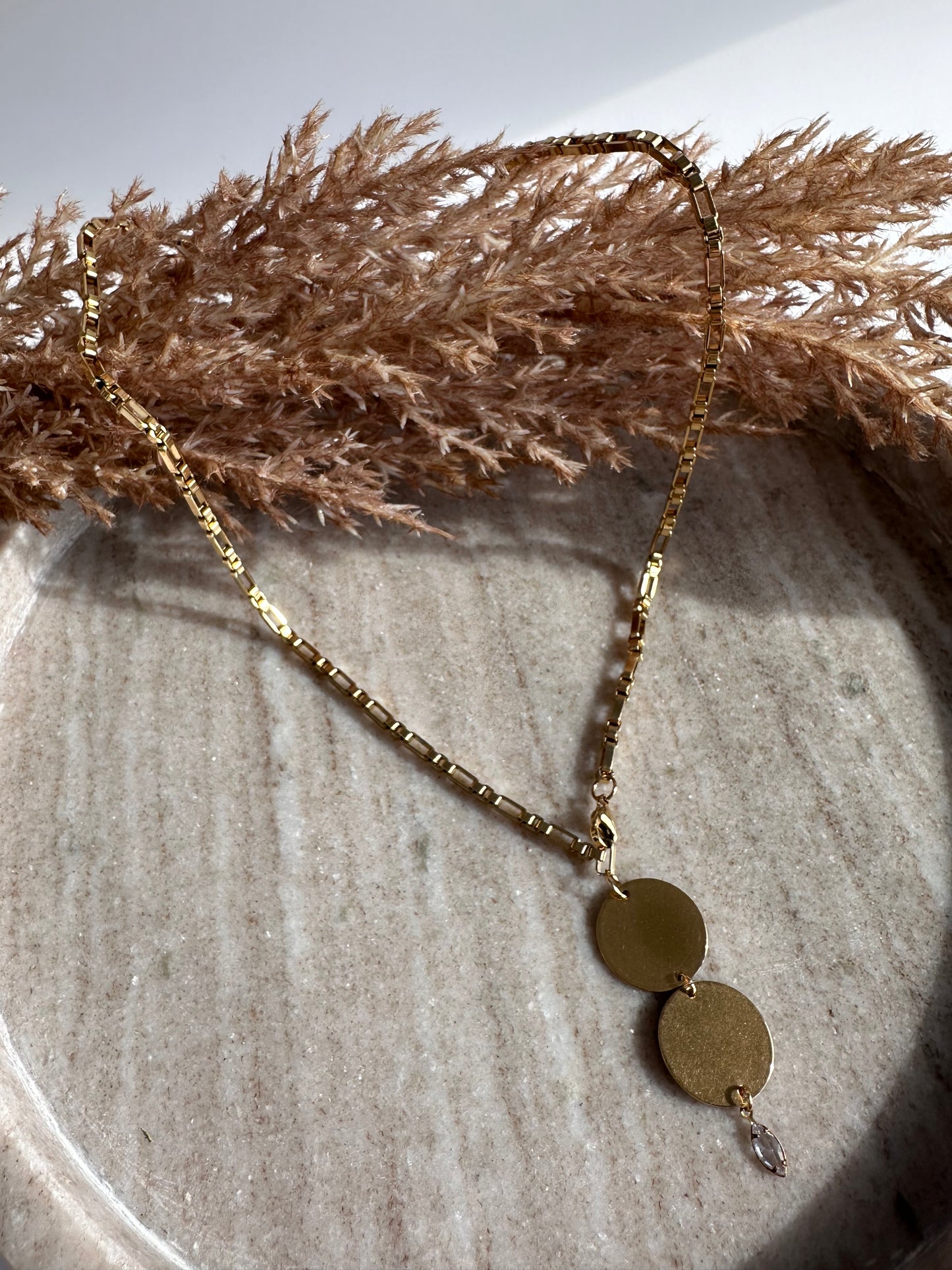 Sabrina Tie Necklace
