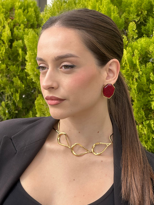 Wine Earrings
