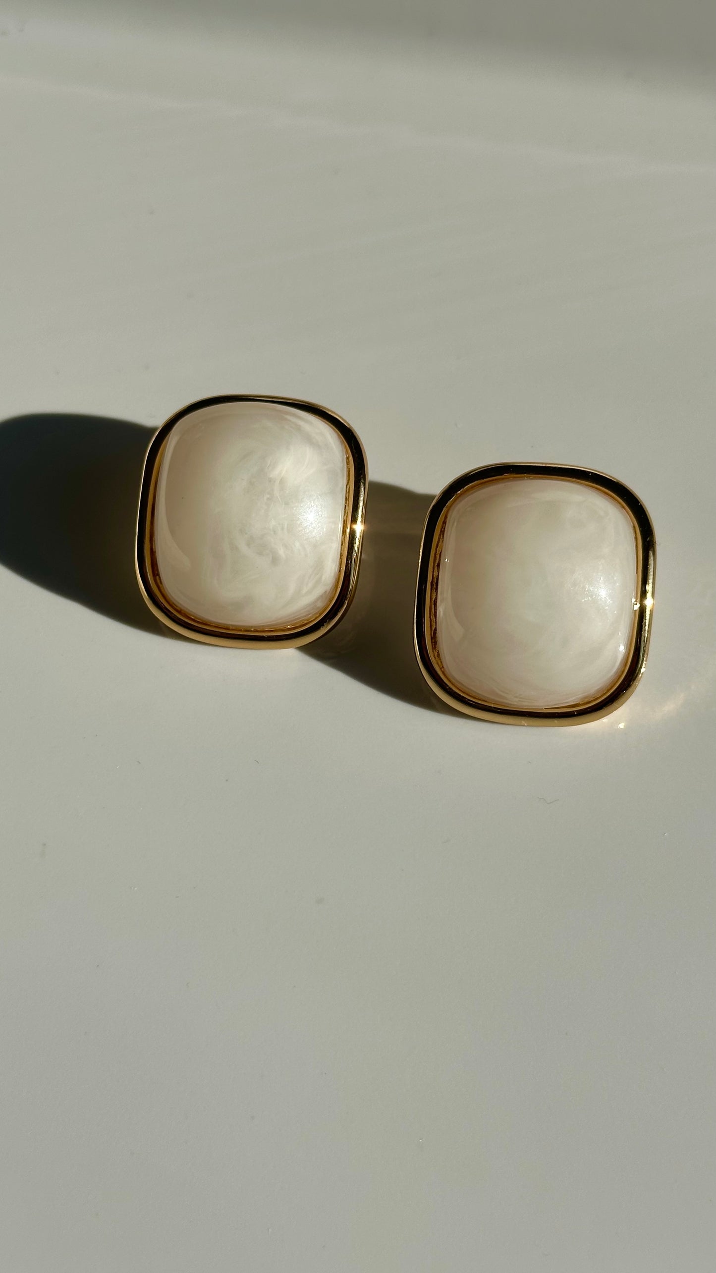 Baby White Candy Earrings