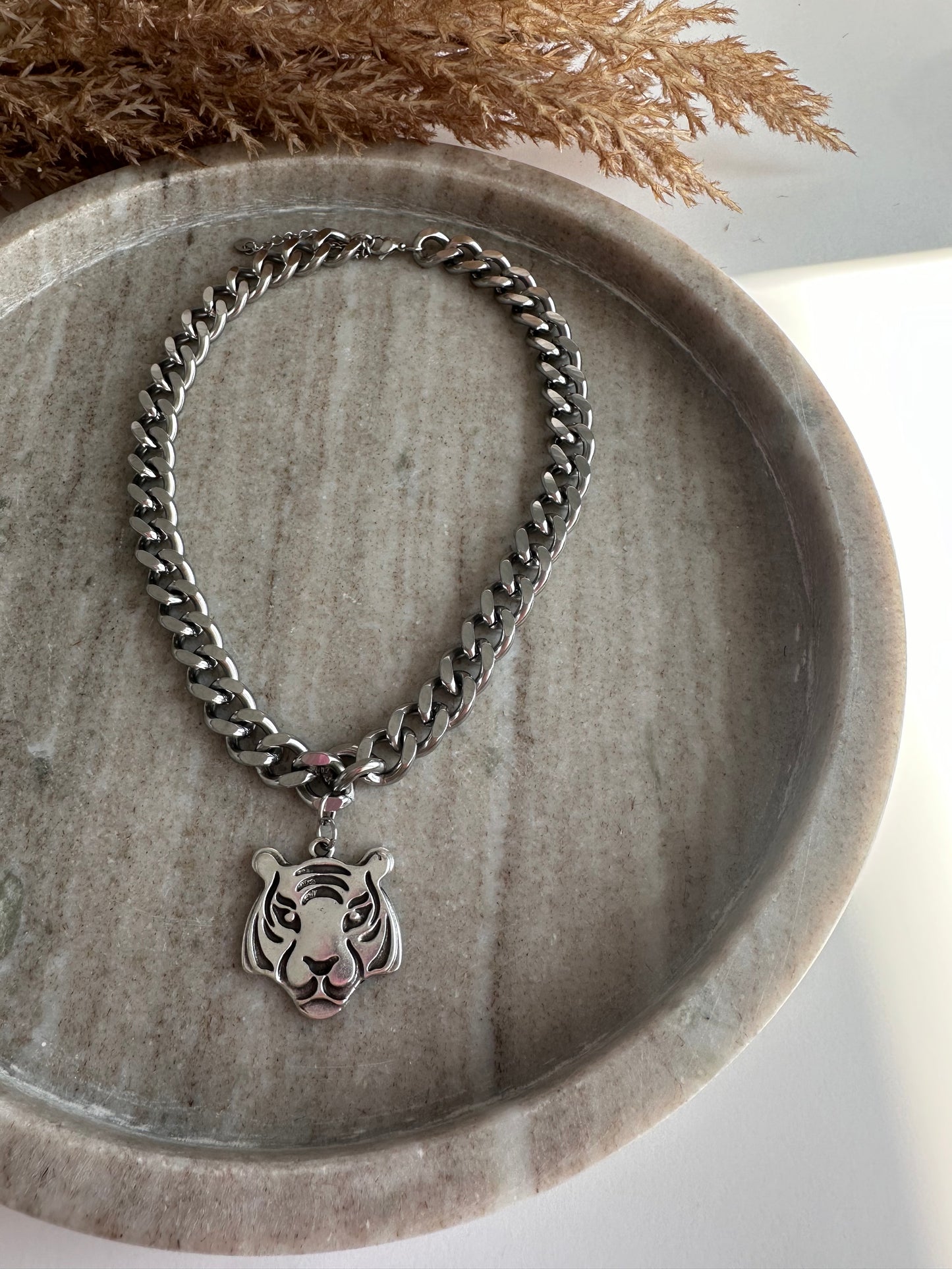 Wild Silver Necklace