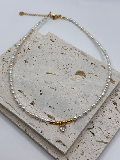 Luminous Heart Necklace