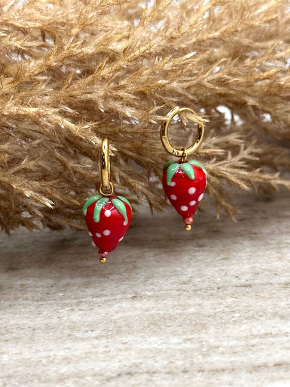 Strawberry Earrings