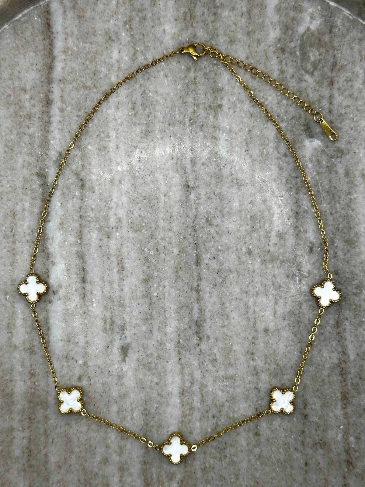 Lucky white Necklace