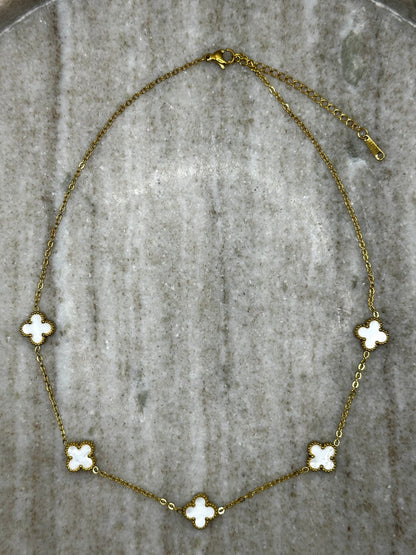 Lucky white Necklace