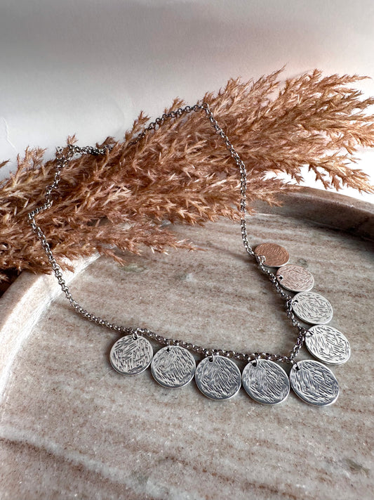 Sabin Silver Necklace