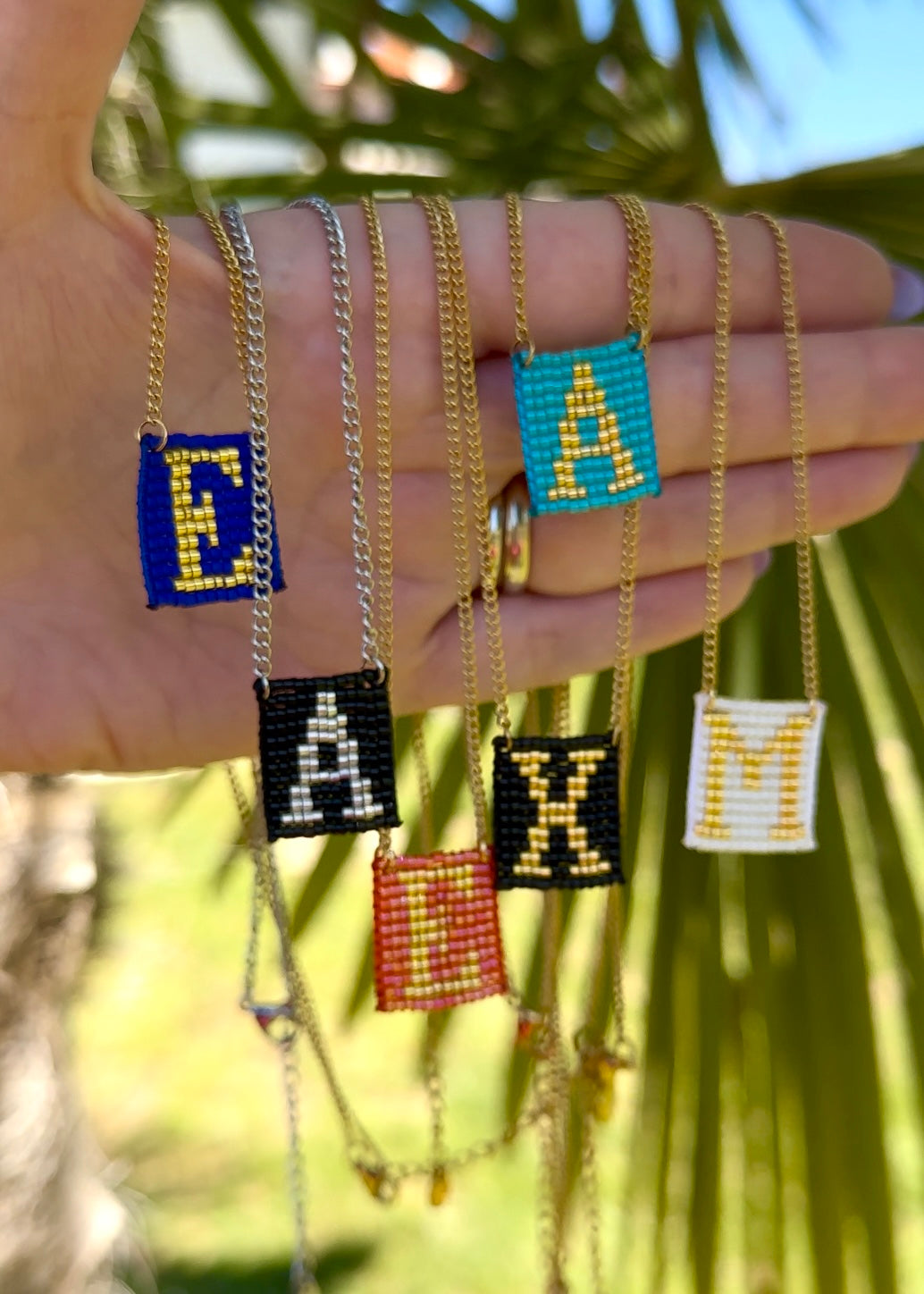 Monogram Miyuki Necklace