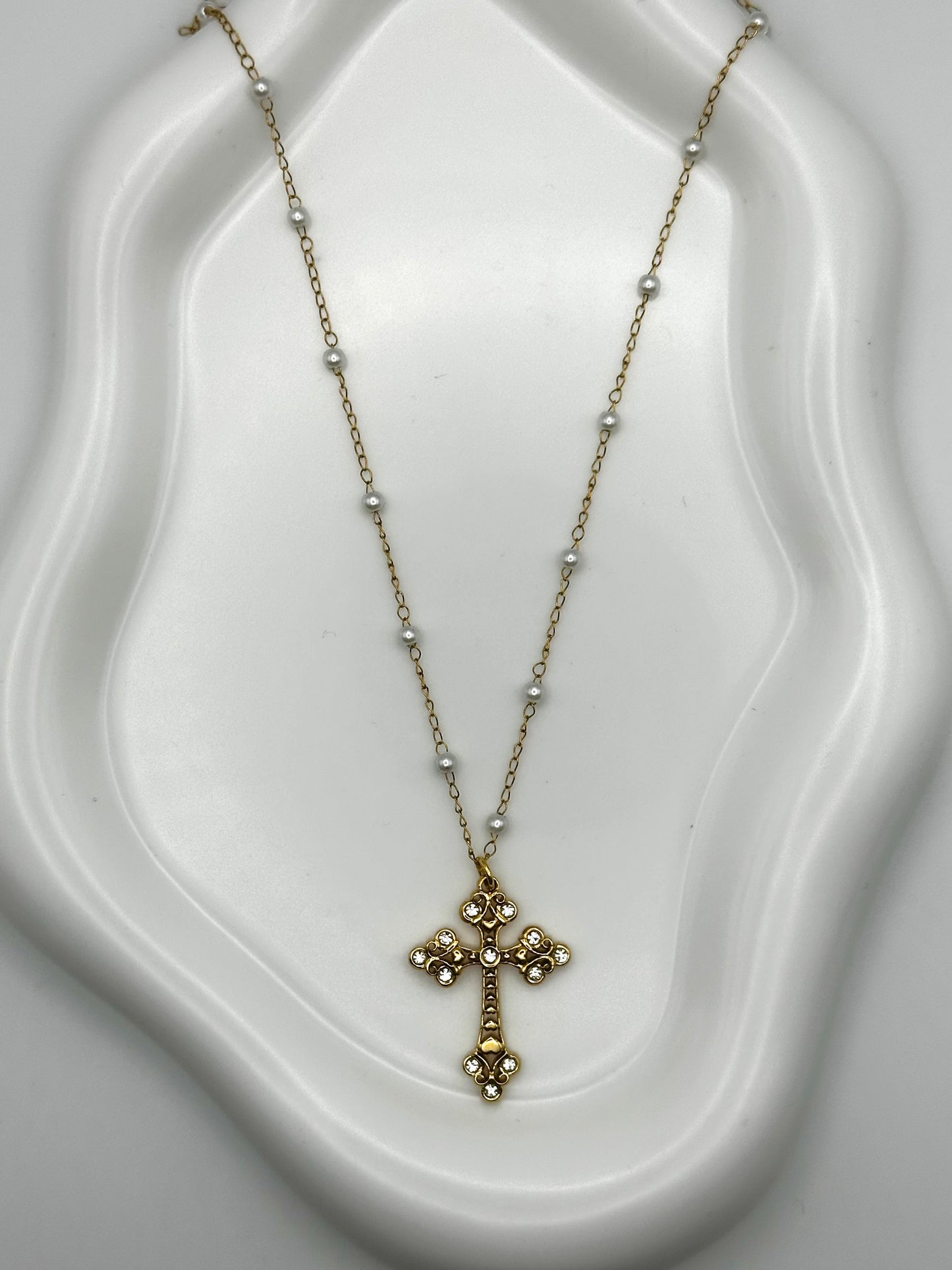 Lumiere Cross Necklace