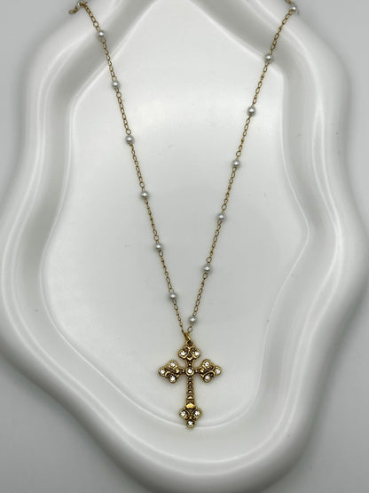 Lumiere Cross Necklace