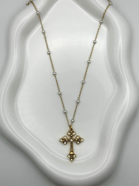 Lumiere Cross Necklace