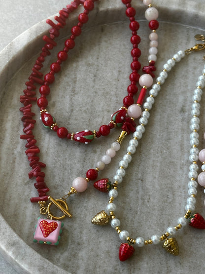 Loveable Red Necklace