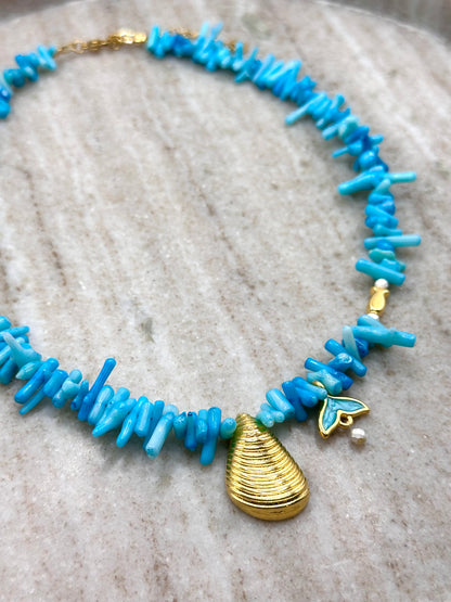Mermaid’s Charm Necklace