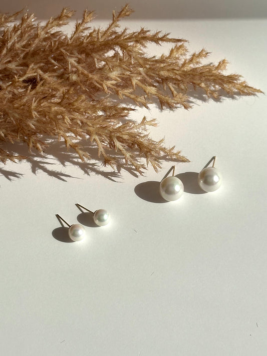 Channel Pearl Earrings