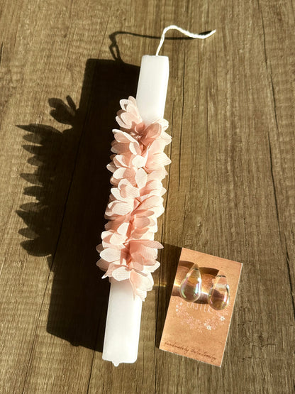 Flower Candle Gift