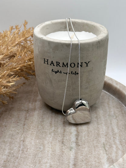 Big Francese Silver Necklace
