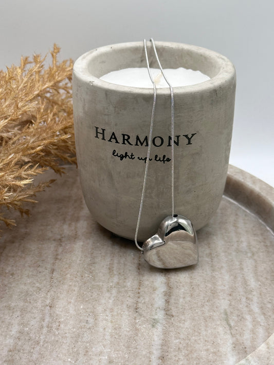 Big Francese Silver Necklace