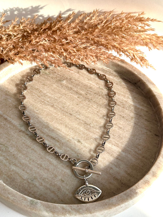 Orianna Silver Necklace
