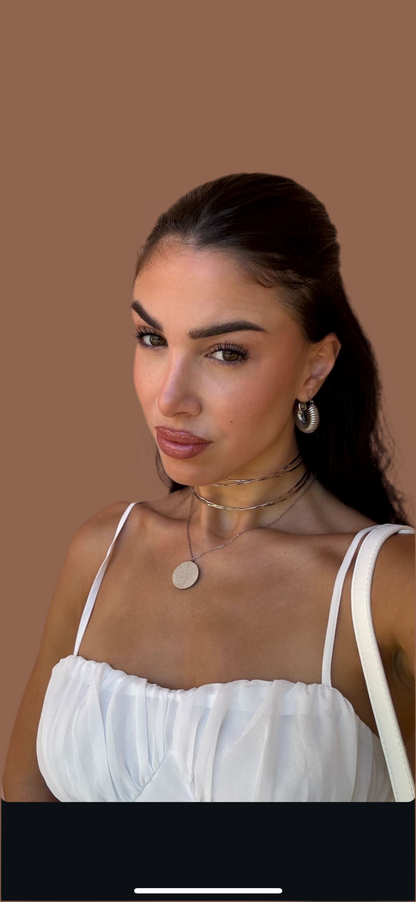 Ivana Silver Necklace