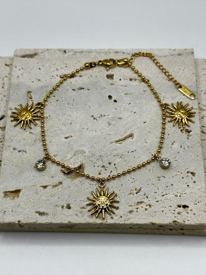 Sun Kissed Anklet