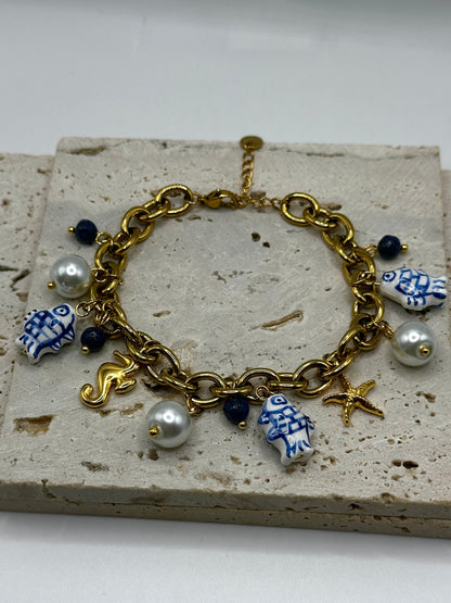 Mediterranean Charm Bracelet