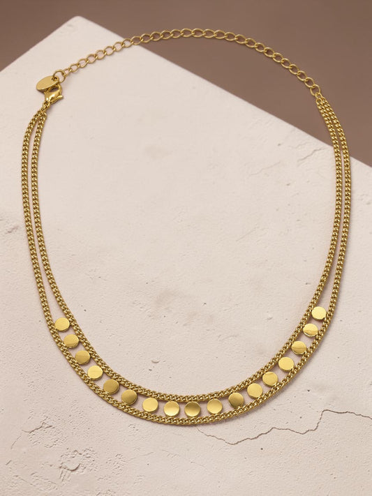 Coin Choker Necklace
