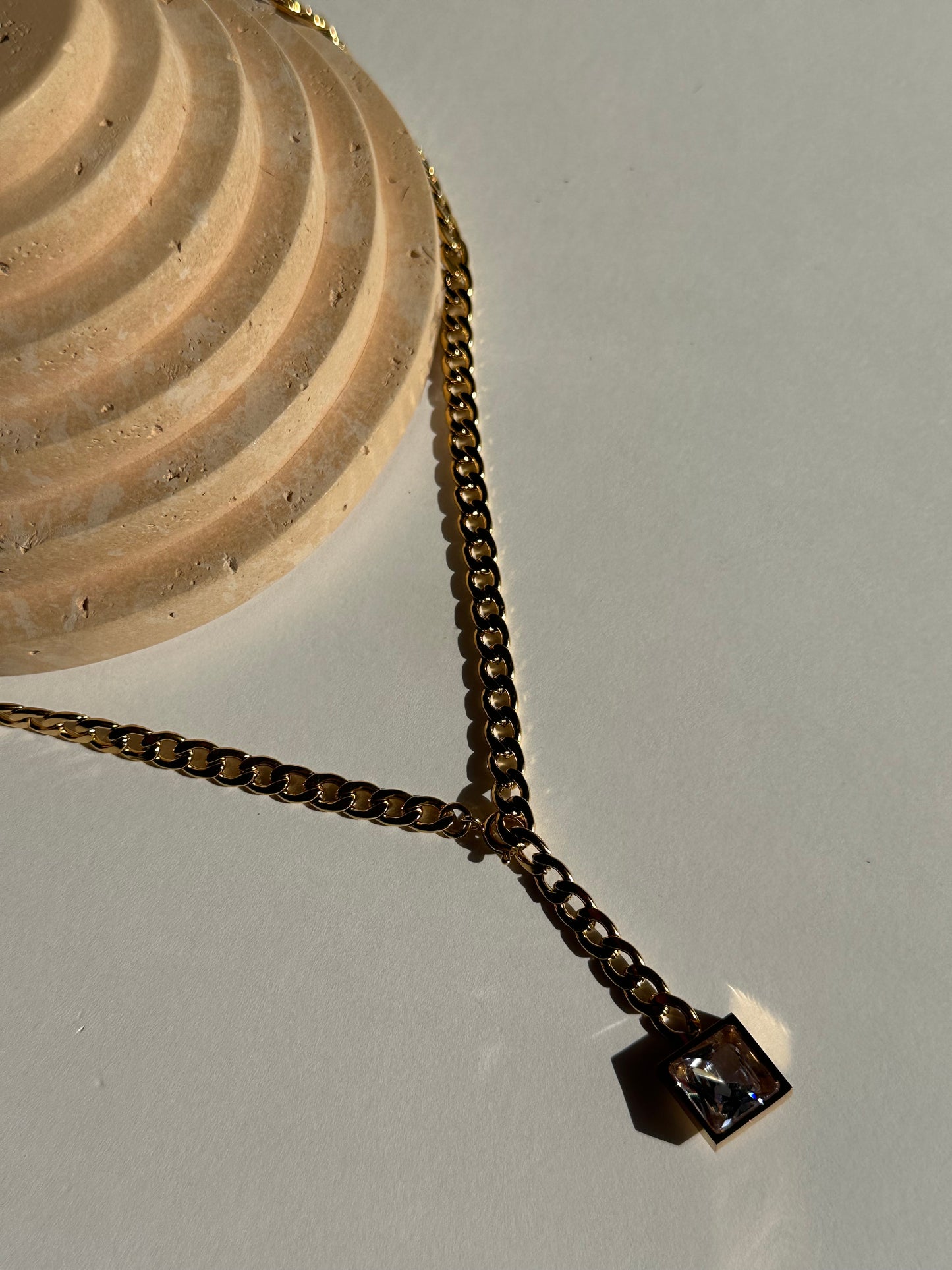 Sparkle Tie Necklace