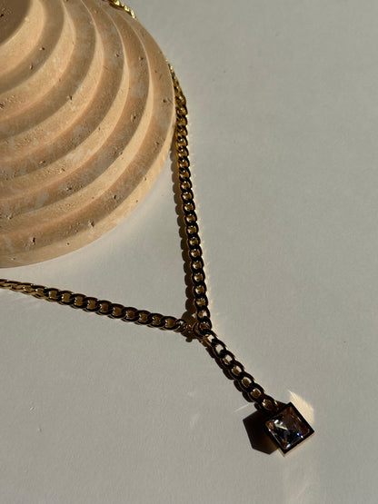 Sparkle Tie Necklace